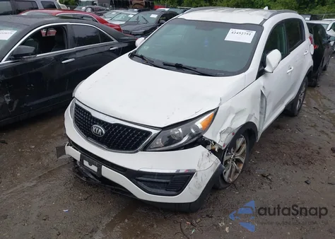 2014 Kia Sportage Lx from USA, damaged, VIN KNDPB3AC2E7633133